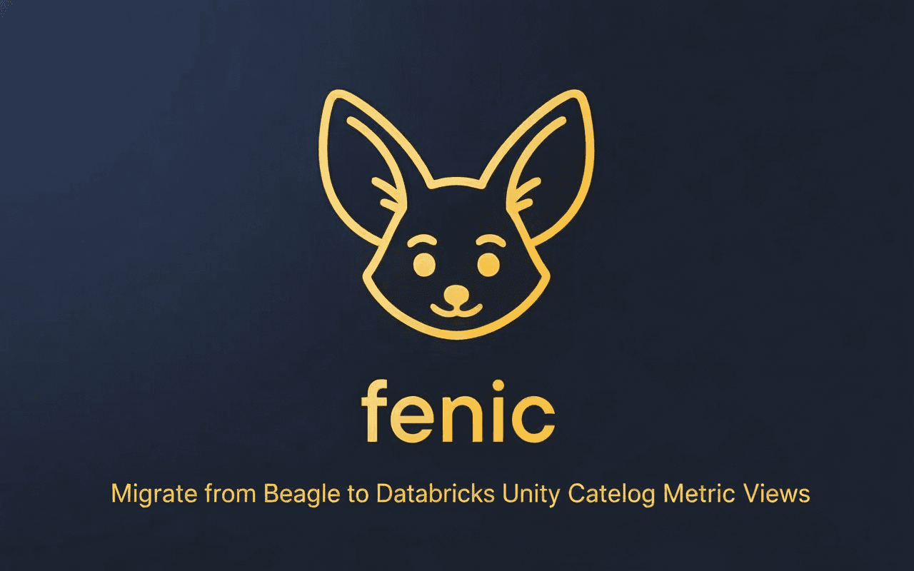 How to Migrate from Beagle to Databricks Unity Catalog Metric Views