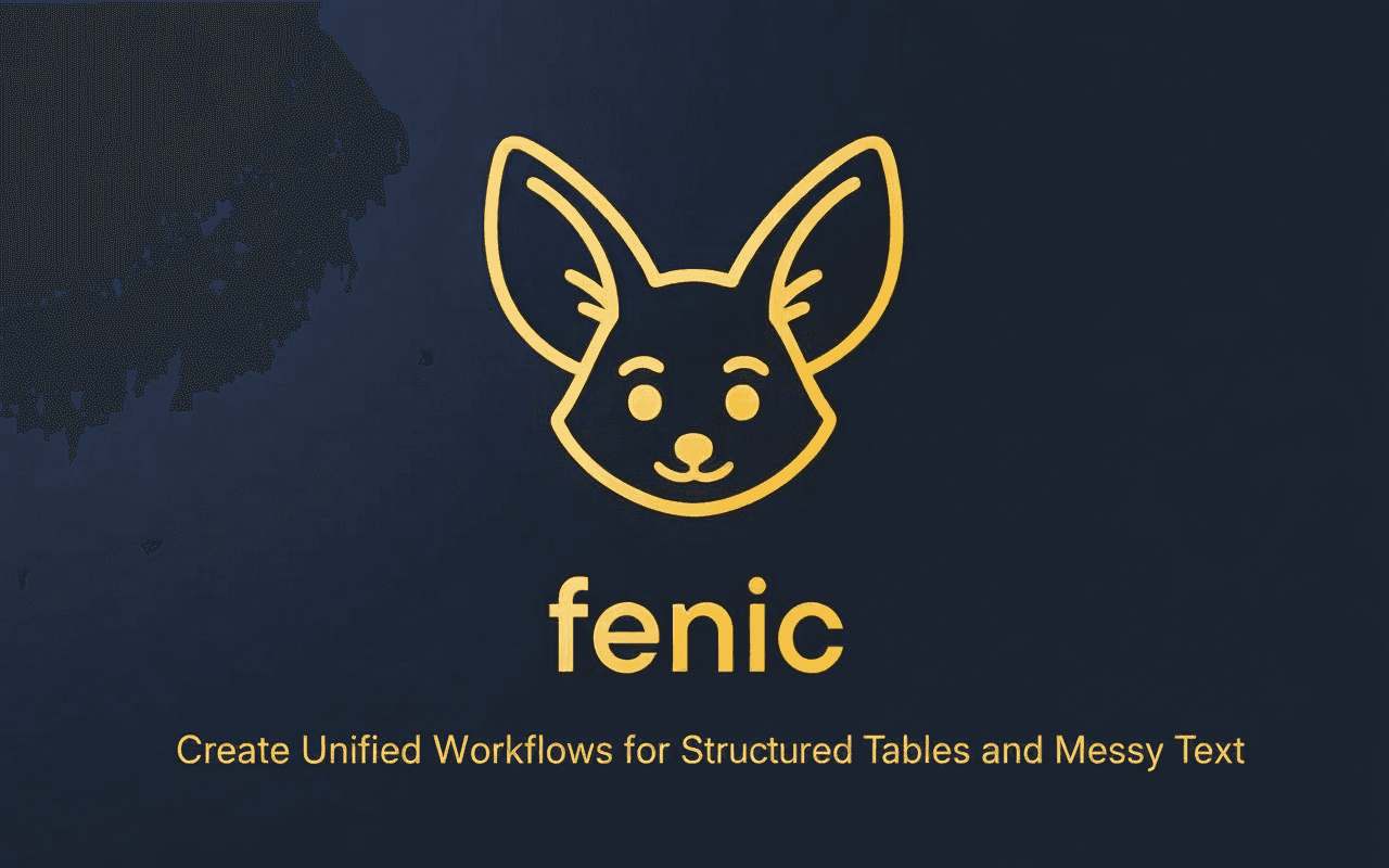 How to Create Unified Workflows for Structured Tables and Messy Text