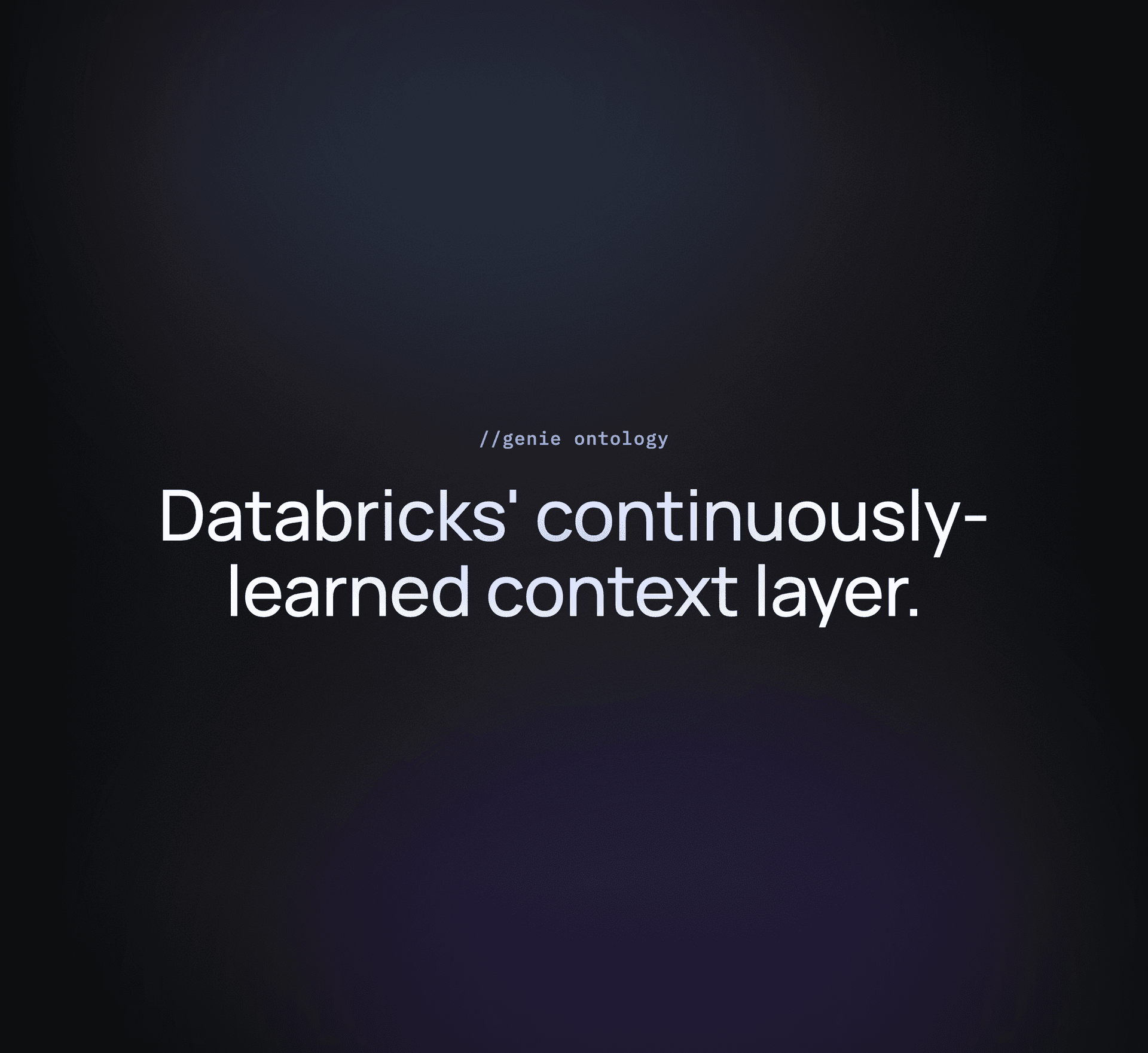What Is Genie Ontology? Databricks' Continuously Learned Context Layer Explained